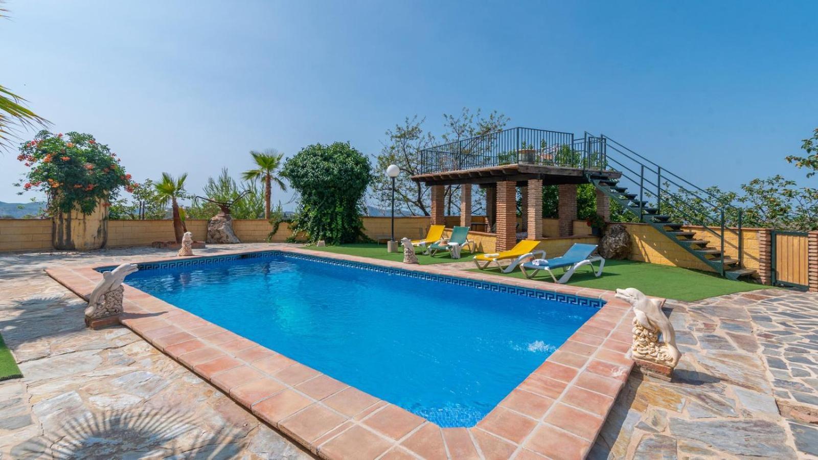 Villa Paraiso Andaluz Sedella By Ruralidays 外观 照片