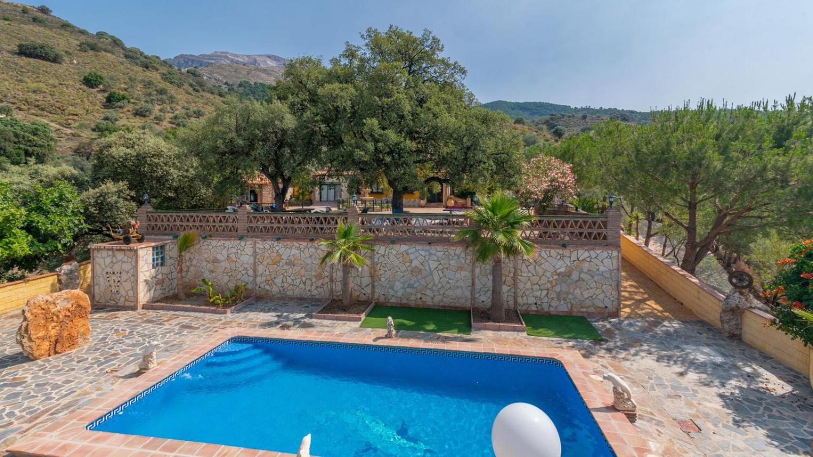 Villa Paraiso Andaluz Sedella By Ruralidays 外观 照片