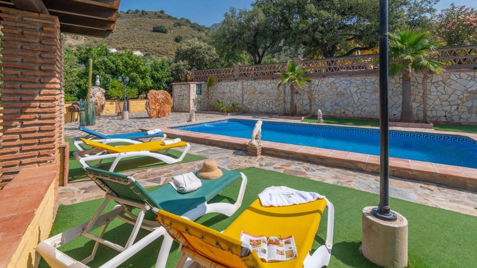 Villa Paraiso Andaluz Sedella By Ruralidays 外观 照片