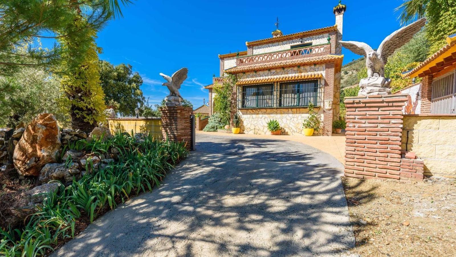 Villa Paraiso Andaluz Sedella By Ruralidays 外观 照片